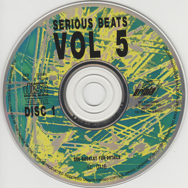 Various : Serious Beats Vol. 5 (2xCD, Comp)