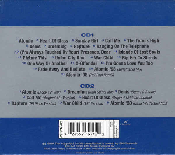 Blondie : Atomic / Atomix (The Very Best Of Blondie) (2xCD, Comp, Ltd, Sli)