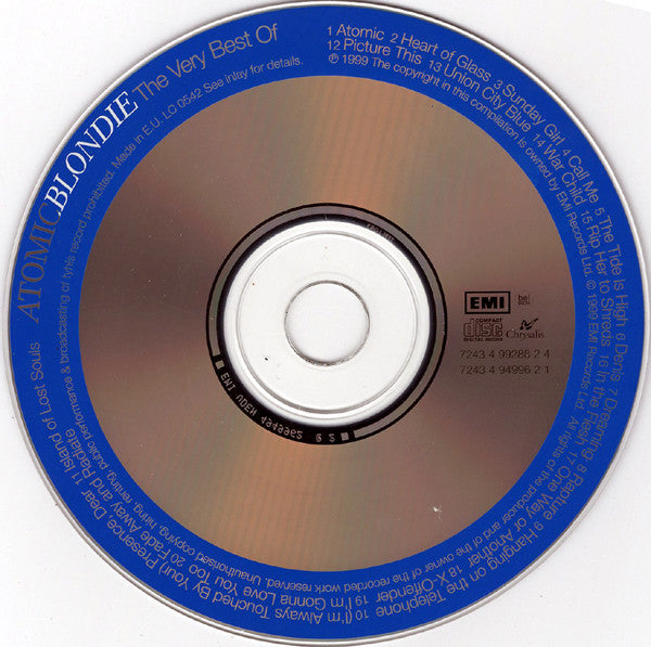 Blondie : Atomic / Atomix (The Very Best Of Blondie) (2xCD, Comp, Ltd, Sli)