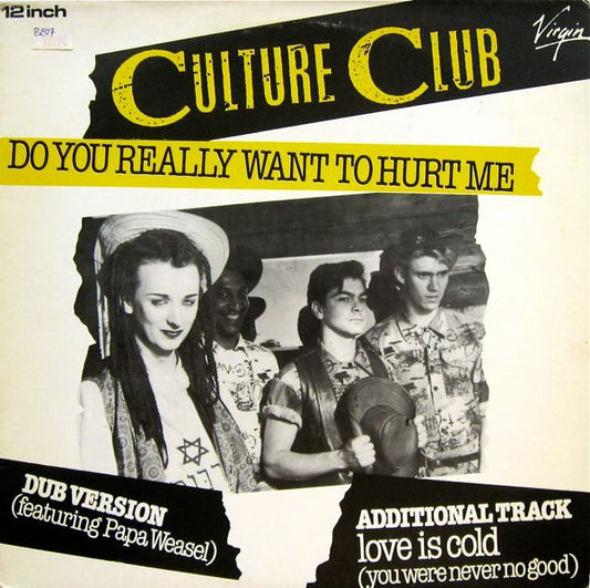 Culture Club : Do You Really Want To Hurt Me (12", Maxi)