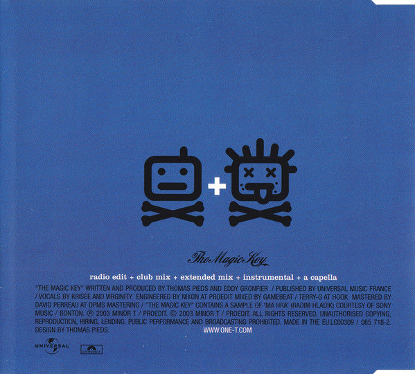 One-T + Cool-T : The Magic Key (CD, Maxi)