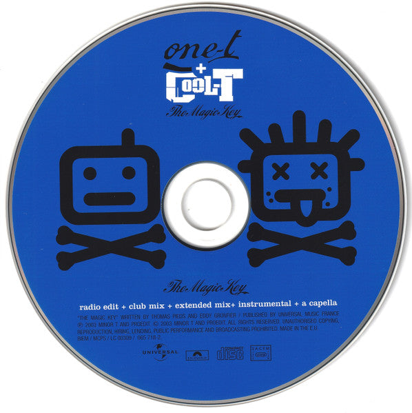 One-T + Cool-T : The Magic Key (CD, Maxi)