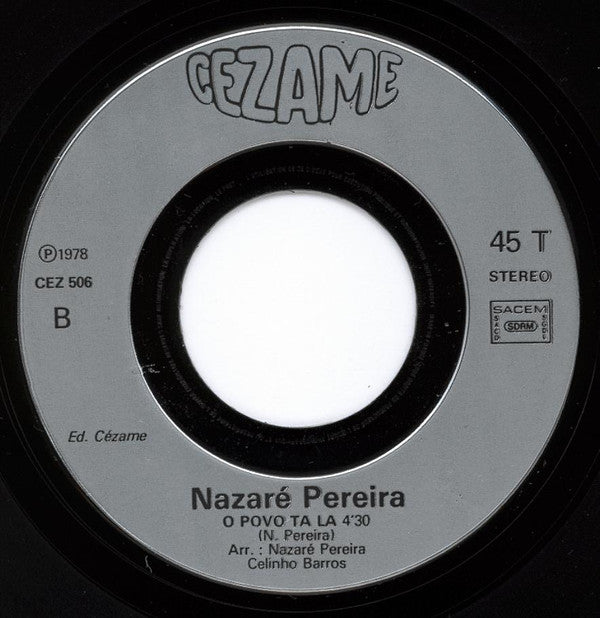 Nazaré Pereira : Chero Da Carolina (7", Single)