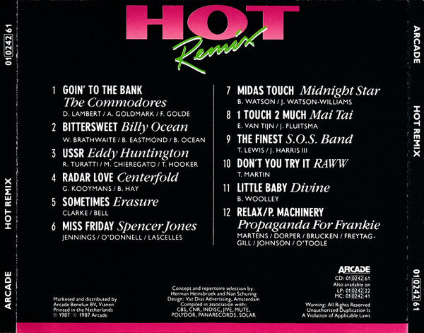 Various : Hot Remix (CD, Comp)