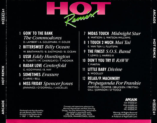 Various : Hot Remix (CD, Comp)