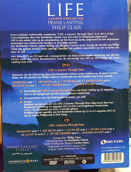 Philip Glass : Life, A Journey Through Time (CD, Album + DVD-V, PAL)