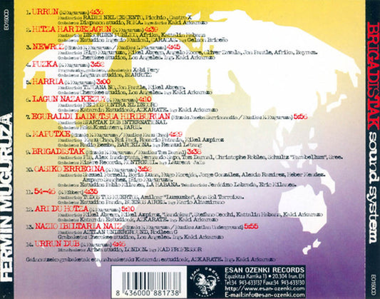 Fermin Muguruza : Brigadistak Sound System (CD, Album)