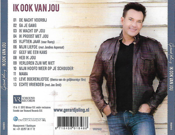Gerard Joling : Ik Ook Van Jou (CD, Album)