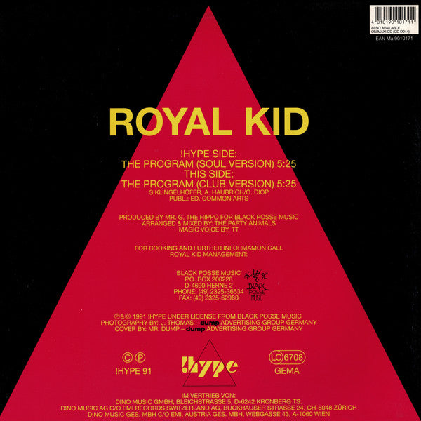 Royal Kid : The Program (12", Maxi)