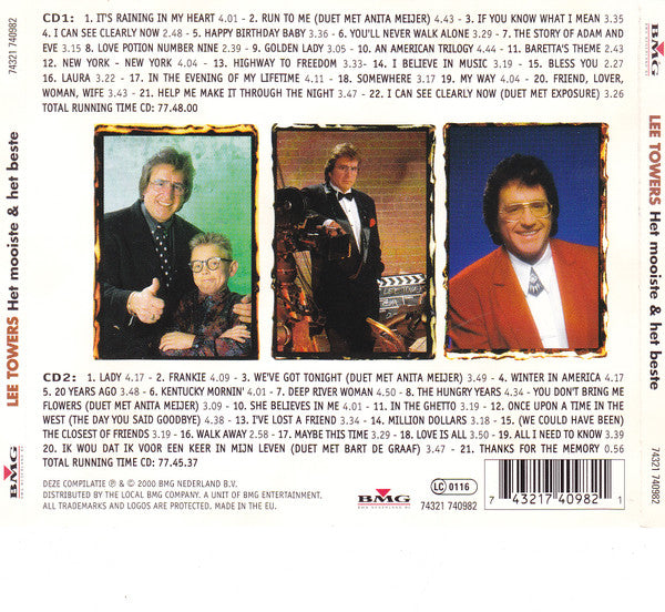 Lee Towers : Het Mooiste & Het Beste (2xCD, Comp, Fat)