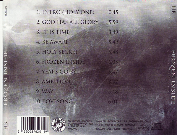 HB (5) : Frozen Inside (CD, Album)