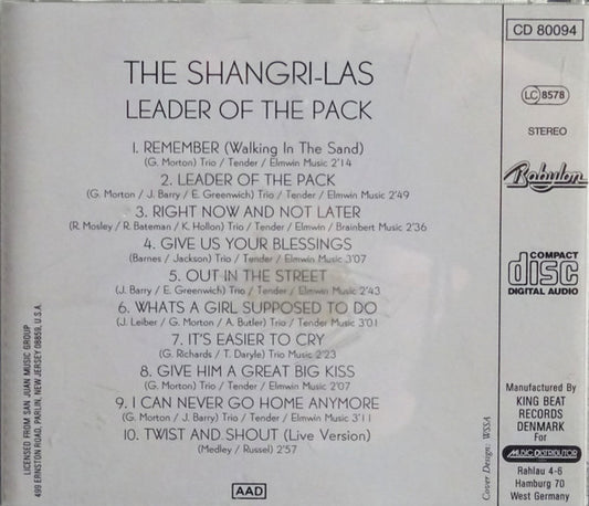 The Shangri-Las : Leader Of The Pack (CD, Comp)