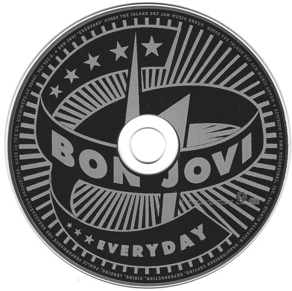 Bon Jovi : Everyday (CD, Single)