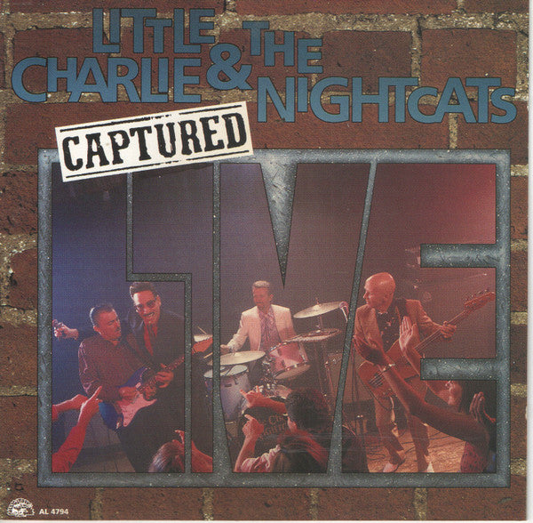 Little Charlie And The Nightcats : Captured Live (CD, Album)