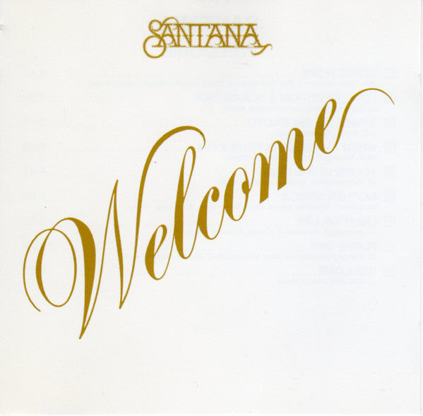 Santana : Welcome (CD, Album, RE)