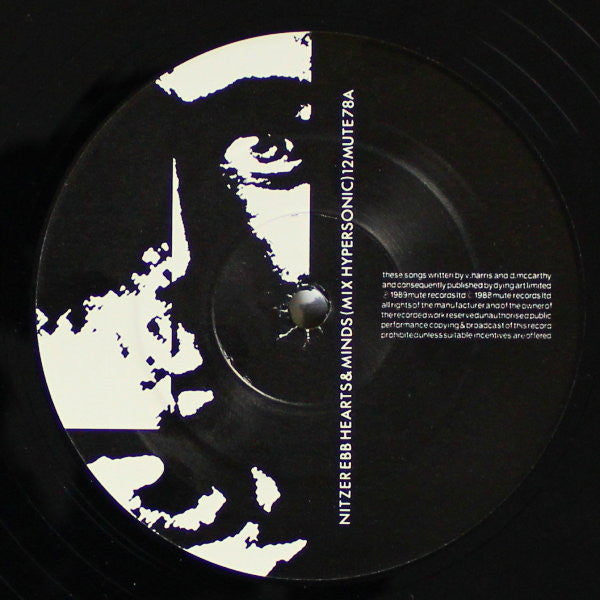Nitzer Ebb : Hearts & Minds (Mix Hypersonic) (12", Single)