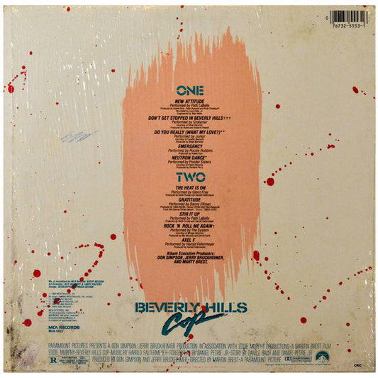 Various : Music From The Motion Picture Soundtrack - Beverly Hills Cop (LP, Comp)