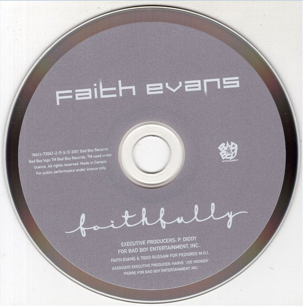 Faith Evans : Faithfully (CD, Album)