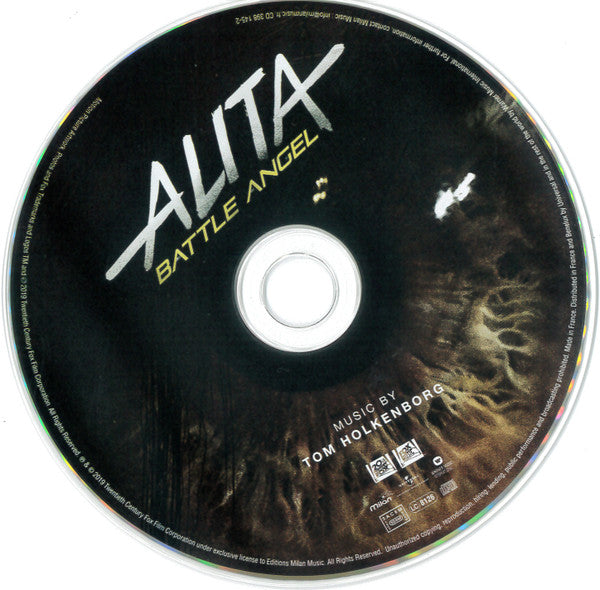 Tom Holkenborg : Alita Battle Angel (Original Motion Picture Soundtrack) (CD, Album)