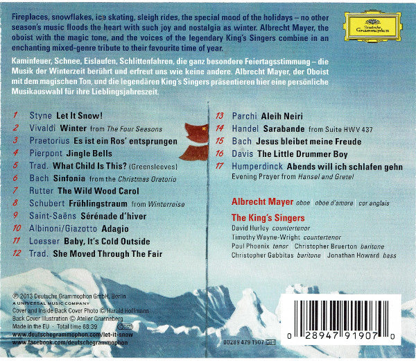 Albrecht Mayer, The King's Singers : Let It Snow! (CD, Album)