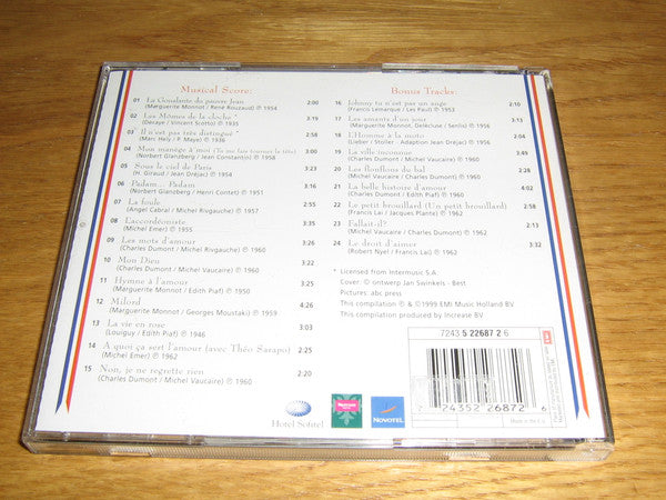 Edith Piaf : De Musical (CD, Comp)
