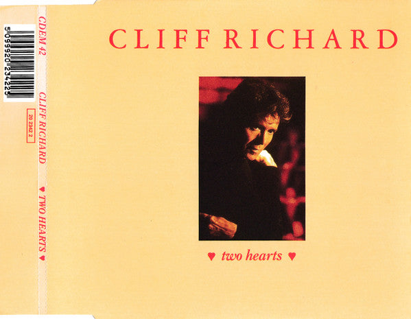 Cliff Richard : Two Hearts (CD, Maxi)