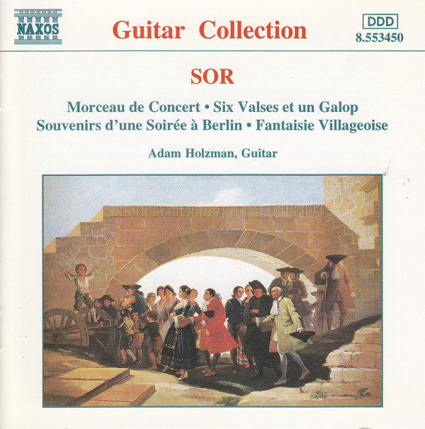 Fernando Sor - Adam Holzman (2) : Morceau De Concert • Six Valses Et Un Galop • Souvenirs D'une Soirée À Berlin • Fantaisie Villageoise (CD, Album)