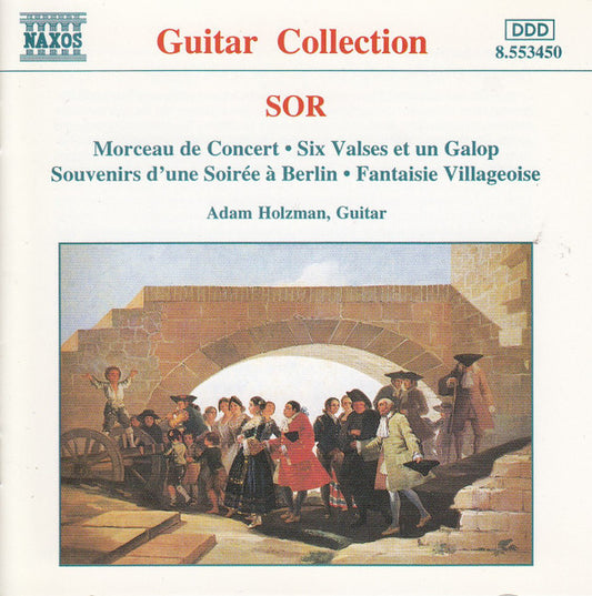 Fernando Sor - Adam Holzman (2) : Morceau De Concert • Six Valses Et Un Galop • Souvenirs D'une Soirée À Berlin • Fantaisie Villageoise (CD, Album)