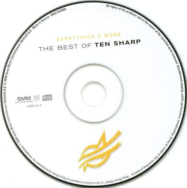 Ten Sharp : Everything & More - The Best Of (CD, Comp)