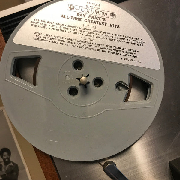 Ray Price : All Time Greatest Hits (Reel, 4tr Mono, 7" Reel, Comp)