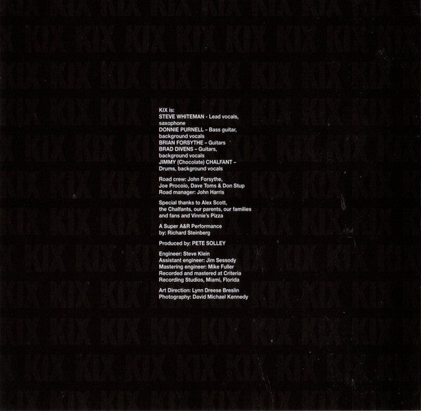Kix (3) : Cool Kids (CD, Album, RE)