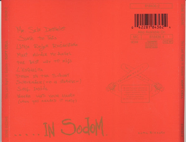 Soft Cell : This Last Night In Sodom (CD, Album, RE)