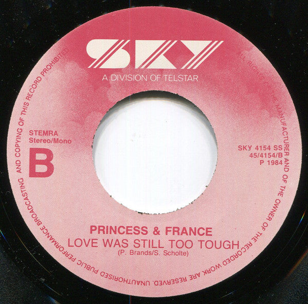 Princess & France : I Will Find A Way (7")