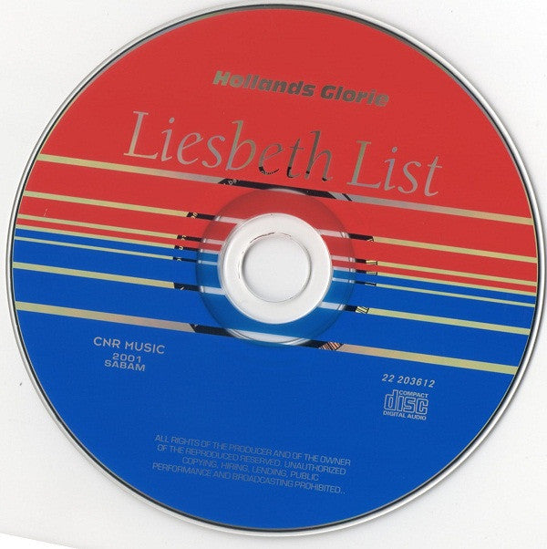 Liesbeth List : Liesbeth List (CD, Album)