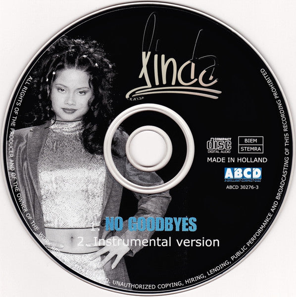 Linda Wagenmakers : No Goodbyes (CD, Single)
