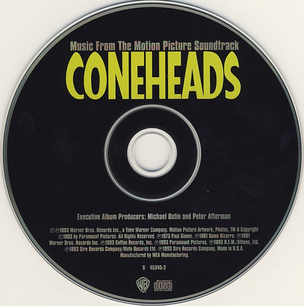 Various : Coneheads (Music From The Motion Picture Soundtrack) (CD, Album)