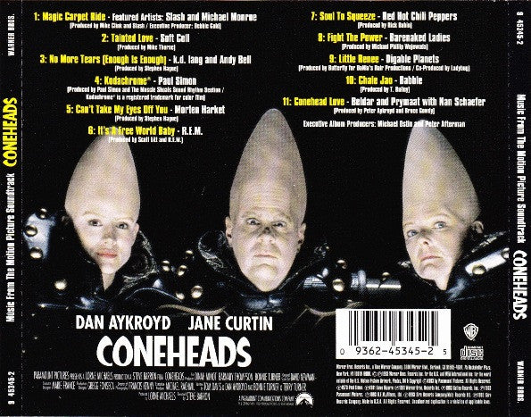 Various : Coneheads (Music From The Motion Picture Soundtrack) (CD, Album)