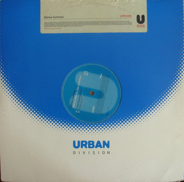 Donna Summer : I Will Go With You (Con Te Partiro) (12", Promo)