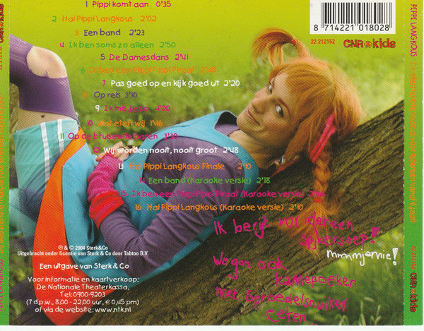 Various : Pippi Langkous De Allerleukste Musical Voor Iedereen Vanaf 6 Jaar! (CD)
