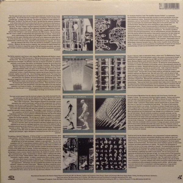 Clock DVA : Man-Amplified (LP, Album)