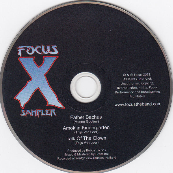 Focus (2) : Focus X Sampler (CD, MiniAlbum, Smplr)