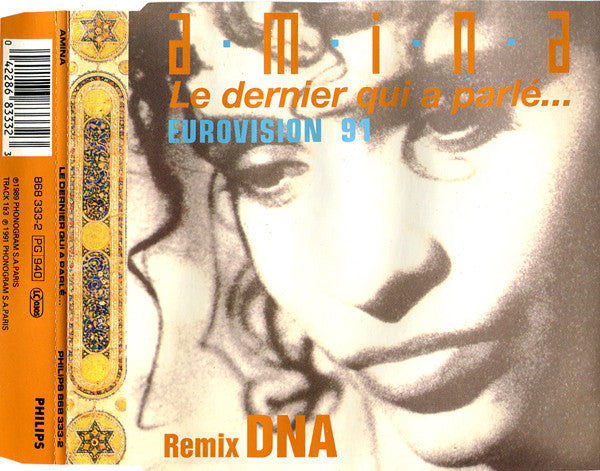 Amina : Le Dernier Qui A Parlé... (Remix DNA) (CD, Maxi)
