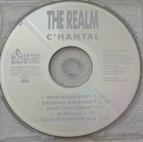 C'hantal : The Realm (CD, Maxi)
