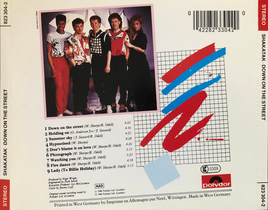Shakatak : Down On The Street (CD, Album)