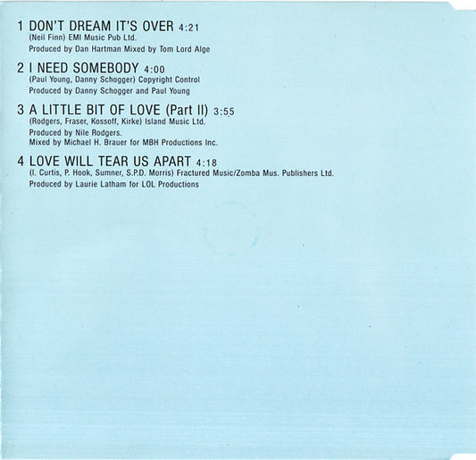 Paul Young : Don't Dream It's Over (CD, Maxi)
