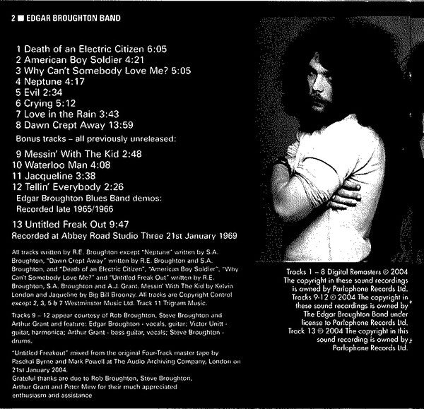 The Edgar Broughton Band : Wasa Wasa (CD, Album, RE, RM)