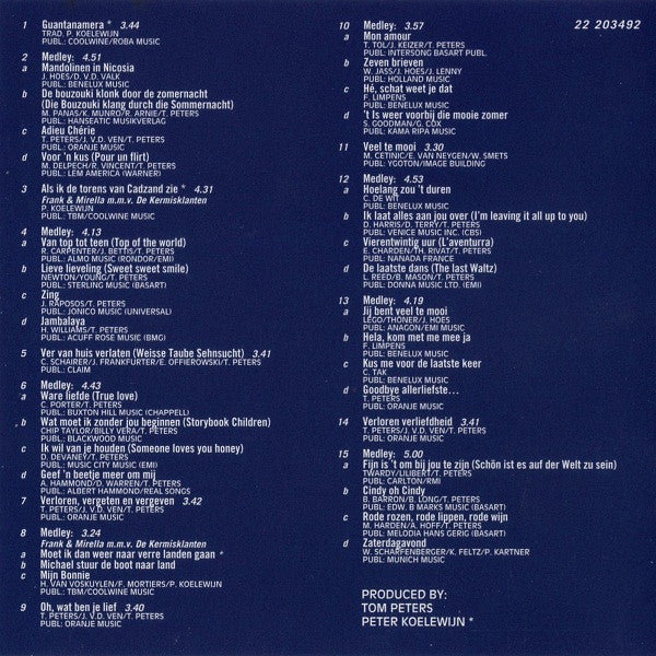 Frank & Mirella : Frank & Mirella (CD, Comp)