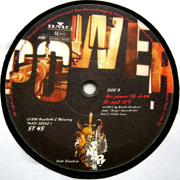 Snap! Feat. Einstein (2) : The Power (Remix '96) (12")