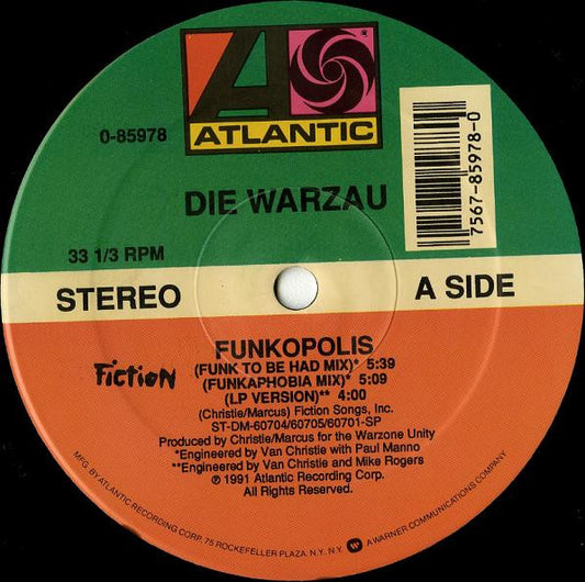 Die Warzau : Funkopolis (12", Single)