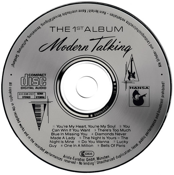 Modern Talking : The 1st Album (CD, Album)